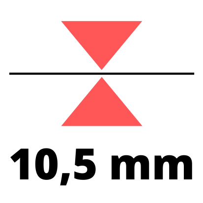 Debelina 10,5 mm