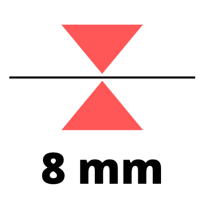Debelina 8 mm